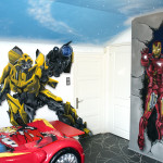 decoration chambre transformers