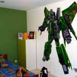 decoration chambre transformers