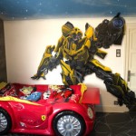 decoration chambre transformers