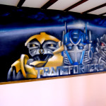 decoration chambre transformers