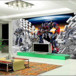 decoration chambre transformers