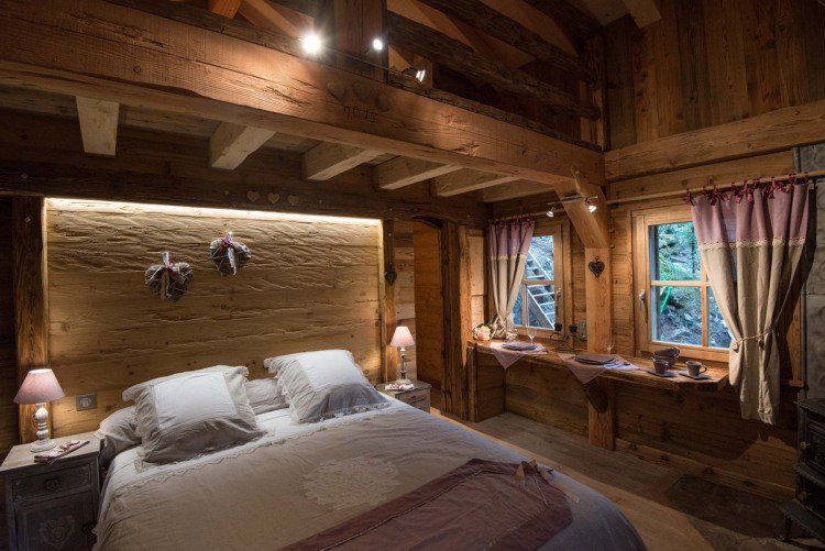 decoration de chambre rustique