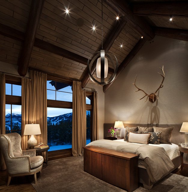 decoration de chambre rustique