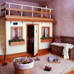 decoration lit cabane