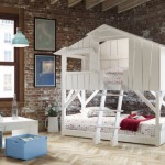 decoration lit cabane