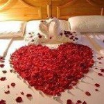 decoration lit de noce