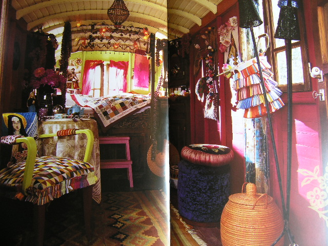 decoration roulotte gitane