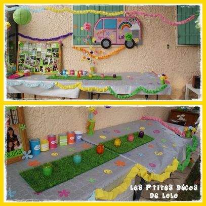 fabriquer deco annee 80