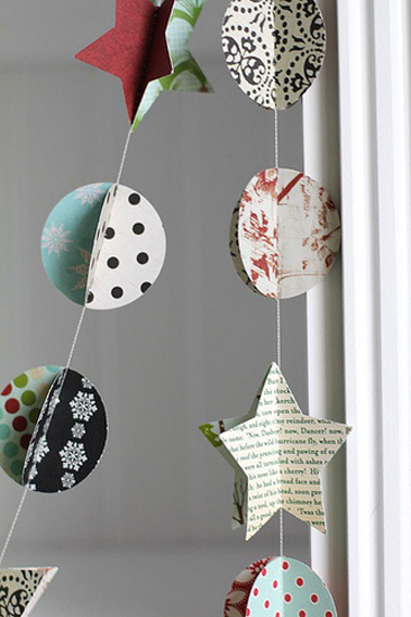 fabriquer deco en papier