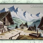 fabriquer deco montagne