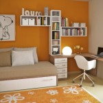 idee deco chambre ado orange