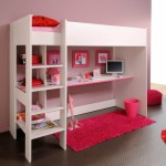 idee deco chambre fille lit mezzanine