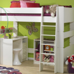 idee deco chambre fille lit mezzanine