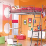 idee deco chambre fille lit mezzanine