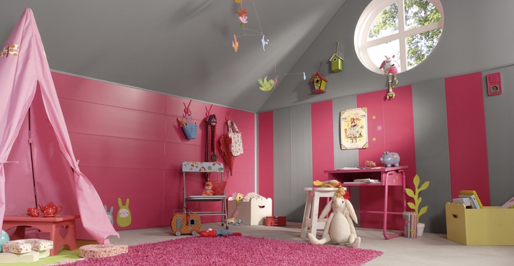 idee deco chambre fille peinture