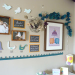 cadre photo mural chambre bebe