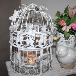 cage oiseaux decoree