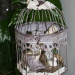 cage oiseaux decoree