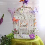 cage oiseaux decoree