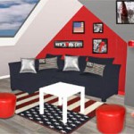 chambre ado deco usa