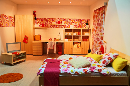 chambre deco jeune femme