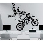 chambre deco moto