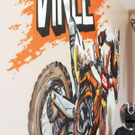 chambre deco moto cross