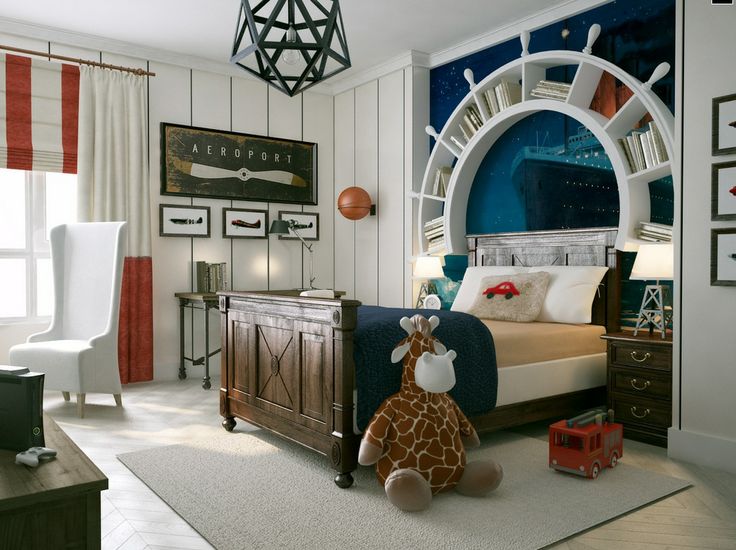 chambre decoration marine