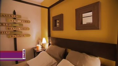 chambre decoration voyage