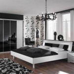 deco chambre ado noir et blanc