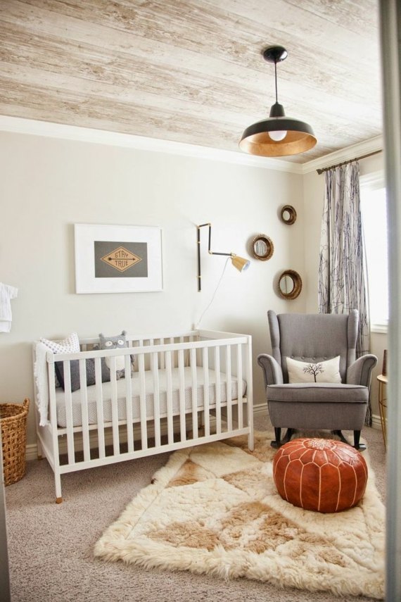 deco chambre bebe montagne