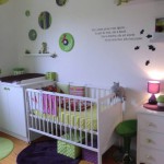 deco chambre bebe prune
