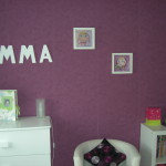 deco chambre bebe prune