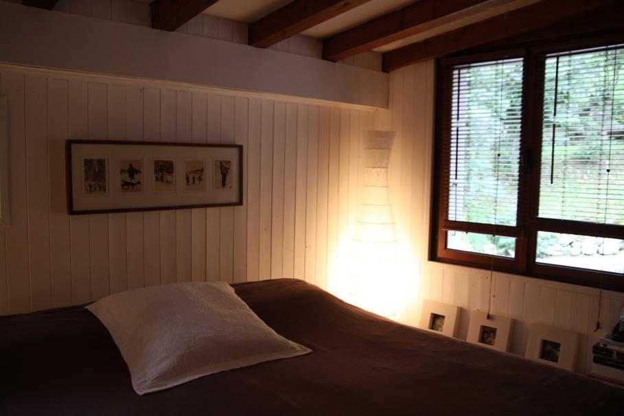 deco chambre chalet montagne