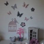 deco chambre fille oiseaux