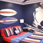 deco chambre garcon surf