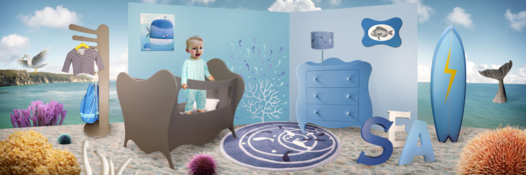 deco chambre garcon surf