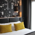 deco chambre jaune et gris