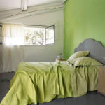 deco chambre vert anis