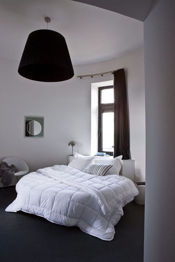 deco de chambre blanc et gris