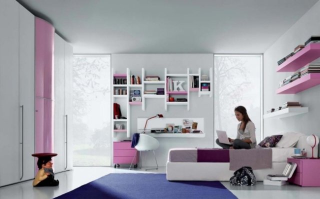 decoration chambre a coucher jeune fille