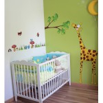 decoration chambre bebe girafe