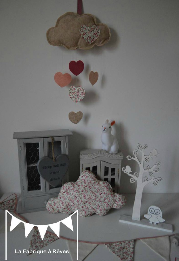 decoration chambre bebe liberty