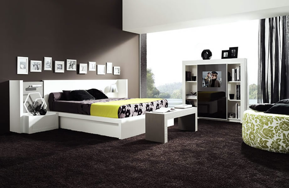 decoration chambre coucher moderne