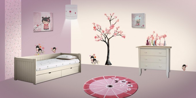 decoration chambre fille