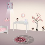 decoration chambre fille japonais