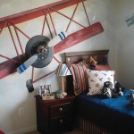 decoration chambre garcon avion