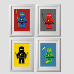 decoration chambre lego ninjago