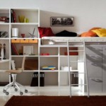 decoration chambre lit mezzanine