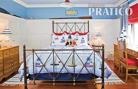 decoration chambre nautique